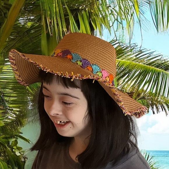 Old Navy Other - Kids Straw Summer Beach Hat